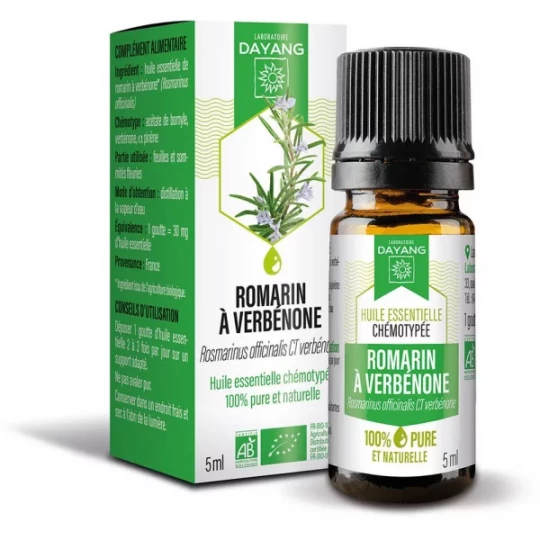 Dayang Huile Essentielle Romarin à Verbénone Bio 5 ml