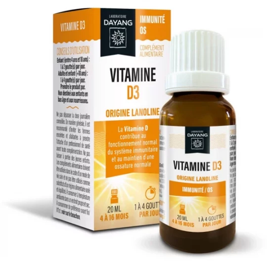 Dayang Vitamine D3 Lanoline 20 ml