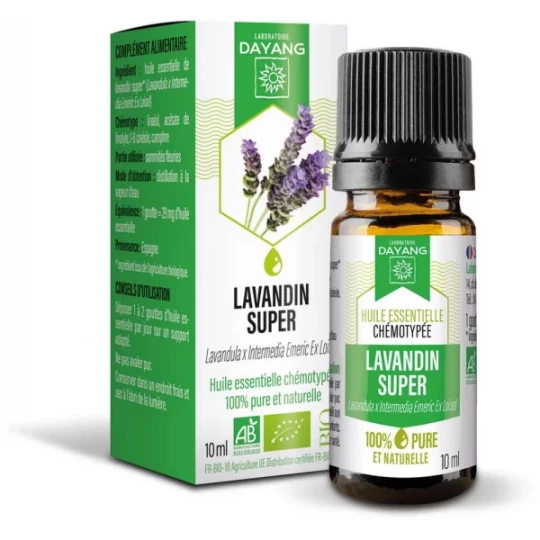 Dayang Huile Essentielle Lavandin Super Bio 10 ml
