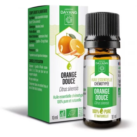 Dayang Huile Essentielle d'Orange Douce Bio 10 ml