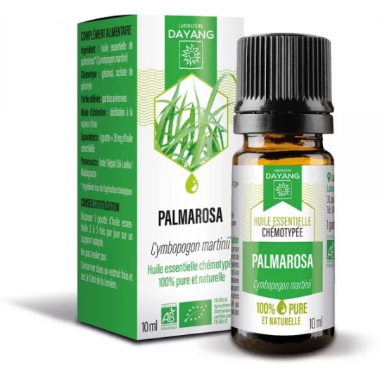 Dayang Huile Essentielle de Palmarosa Bio 10 ml