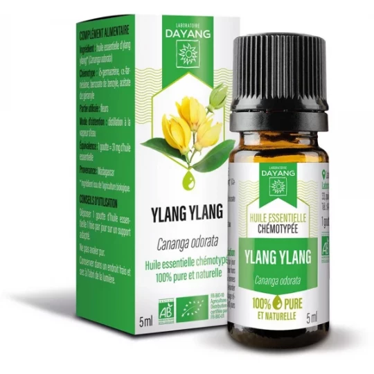 Dayang Huile Essentielle Ylang Ylang Bio 5 ml
