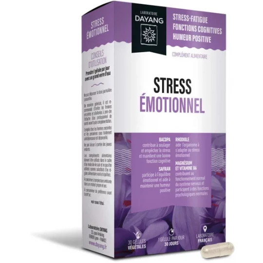 Dayang Stress Émotionnel Gélules x 30