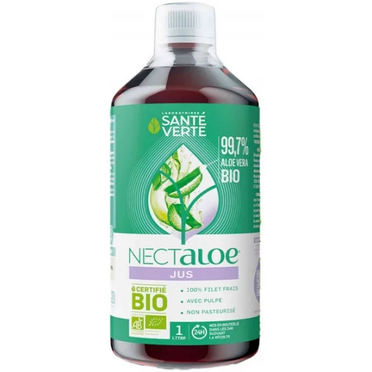 Santé Verte Nectaloe Jus D'Aloé Vera Bio 1 L