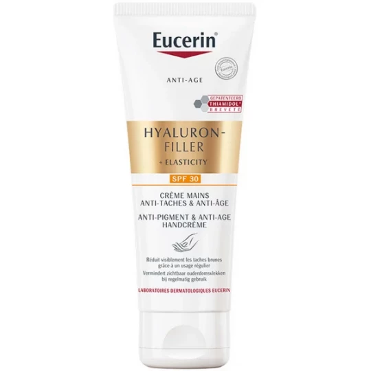 Eucerin Hyaluron Filler + Elasticity Crème Mains Anti-Âge 75 ml