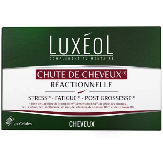 Luxéol Chute de Cheveux Réactionnelle