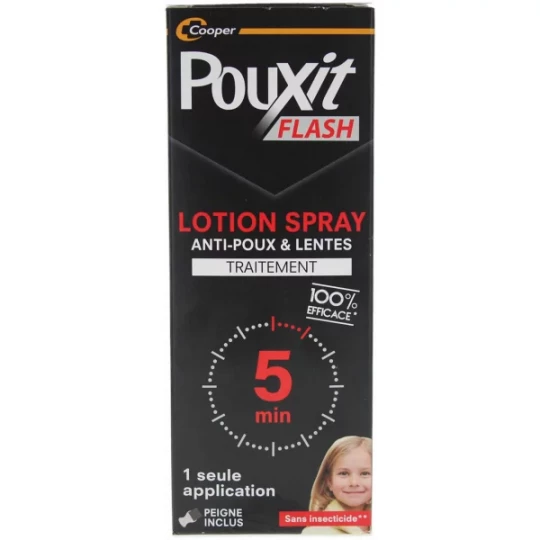 Pouxit Flash Spray Anti-Poux & Lentes 150 ml