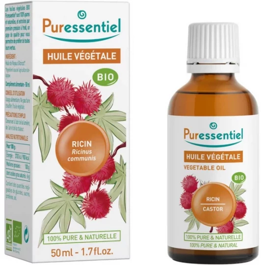 Puressentiel Huile Végétale Bio Ricin 50 ml