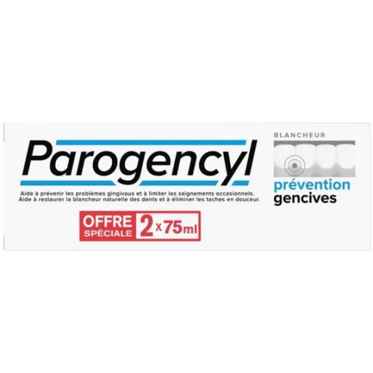 Parogencyl Dentifrice Prévention Gencives Blancheur
