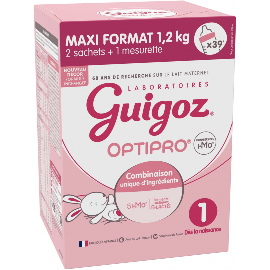Guigoz Optipro 1 Bag in Box 1200 g