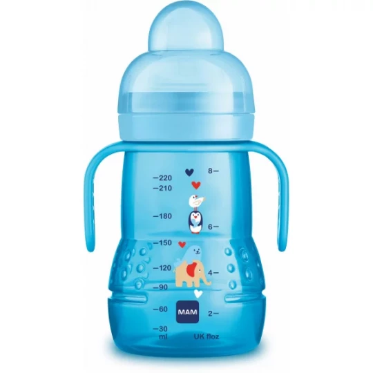 MAM Biberon de Transition Bleu 220 ml - image 2