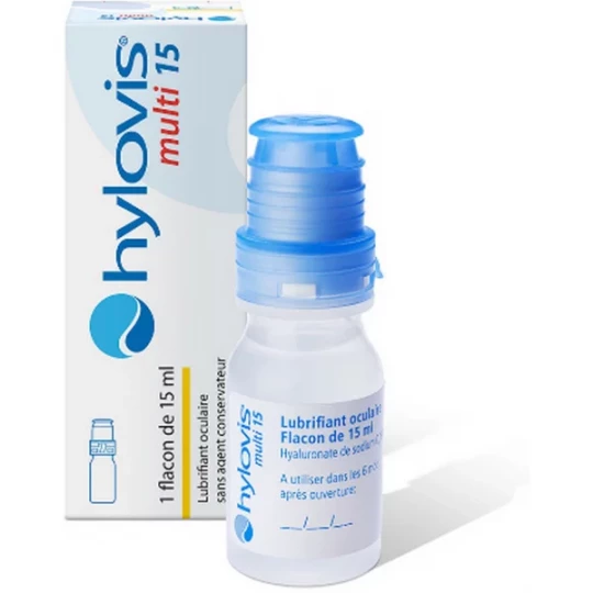Hylovis Multi Lubrifiant Oculaire 15 ml