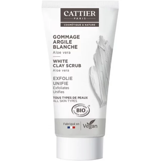 Cattier Mini Gommage Argile Blanche 30 ml