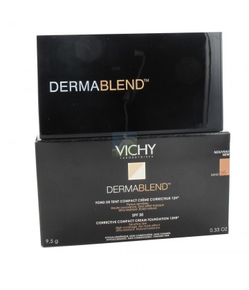 Vichy Dermablend Fond de Teint Compact Crème Correcteur 12H - Teinte 35 9,5 g