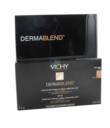 Vichy Dermablend Fond de Teint Compact Crème Correcteur 12H - Teinte 45 9,5 g