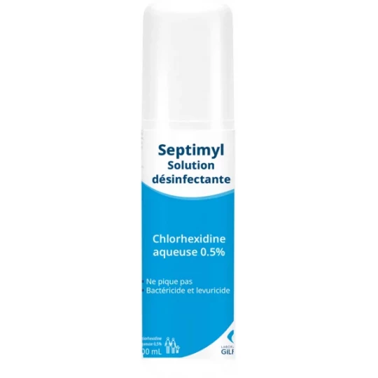 Gilbert Septimyl Solution Désinfectante Spray 100 ml