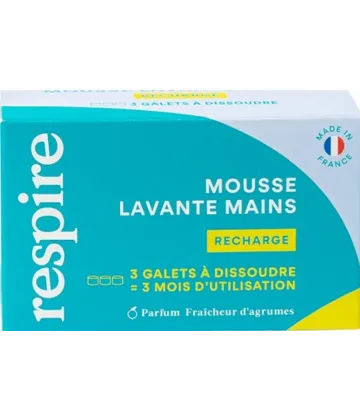 Respire Coffret Recharge Mousse Lavante Mains