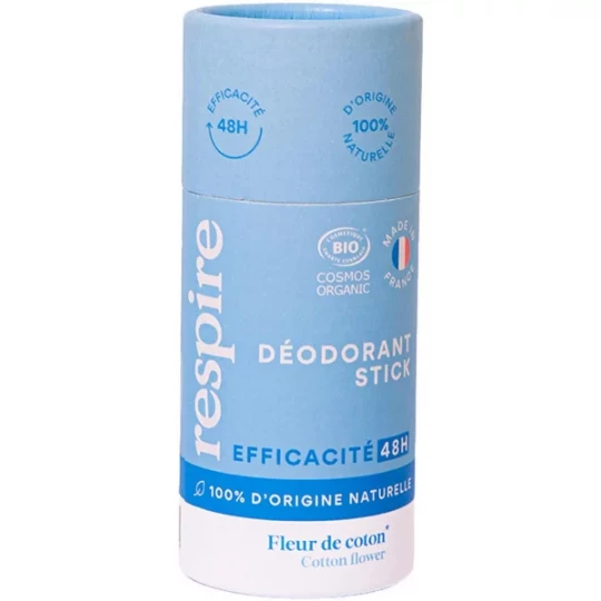 Respire Déodorant Solide Fleur de Coton 50 g