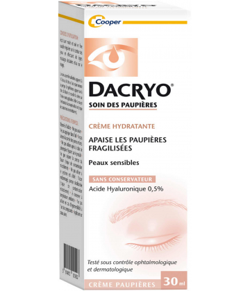 Dacryo Soin des Paupières Crème Hydratante 30 ml