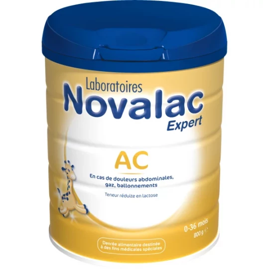 Novalac Expert AC lait 0-36 Mois Poudre de Lait 800 g