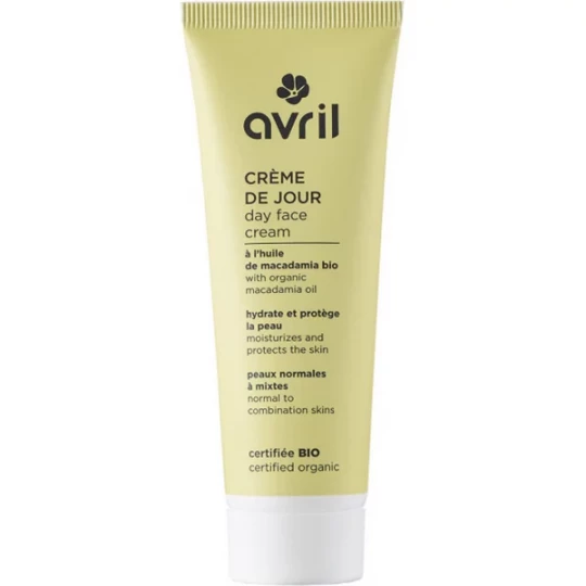 Avril Crème de Jour Peaux Normales à Mixtes Bio 50 ml