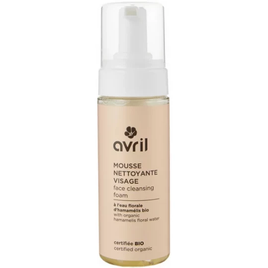 Avril Mousse Nettoyante Visage Bio 150 ml