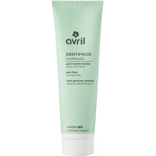 Avril Dentifrice Goût Menthe Fraîche Bio 100 ml