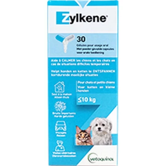 Vetoquinol Zylkène 75 mg Chien et Chat x 30