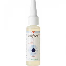 Vetoquinol Otifree Solution Auriculaire Chien et Chat 60 ml