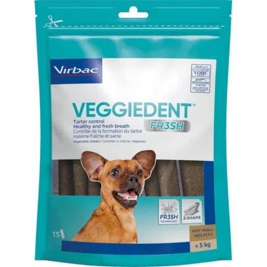 Virbac Veggiedent Fresh XS x 15