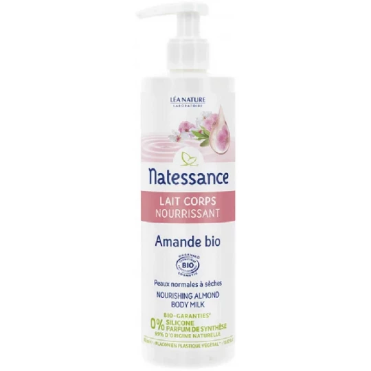 Natessance Lait Corps Nourrissant Amande 400 ml