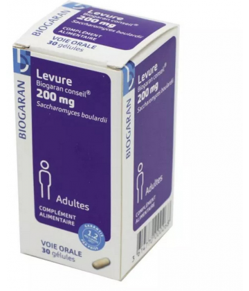 Biogaran Levure 200 mg Gélules