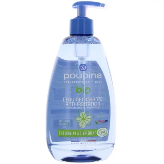 Poupina Eau Nettoyante Bio 485 ml