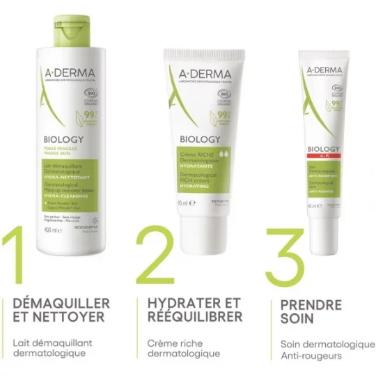 A-Derma Biology Lait Démaquillant Hydra-Nettoyant - image 6