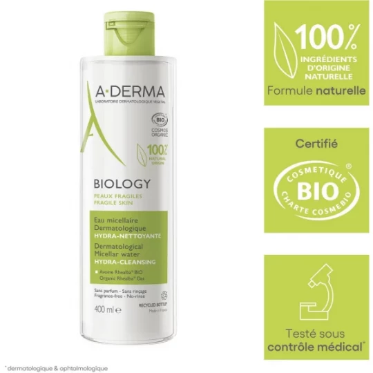 A-Derma Biology Eau Micellaire Hydra-Nettoyante - image 4