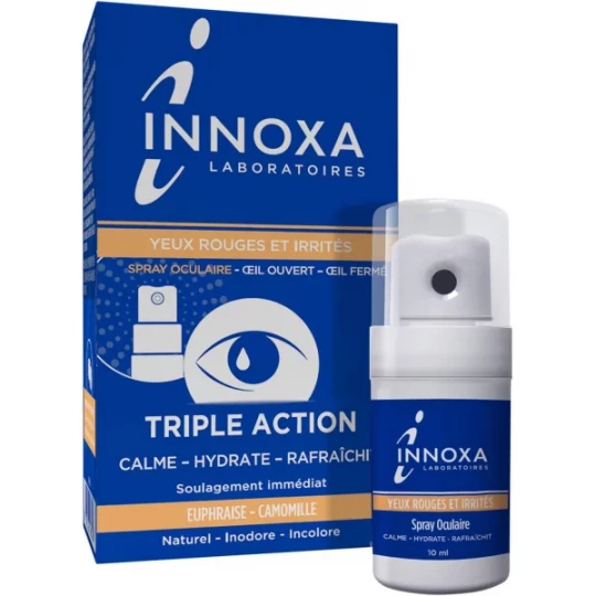 Innoxa Spray Oculaire Yeux Rouges et Irrités 10 ml