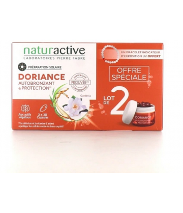 Doriance Autobronzant Tolérance & Protection Capsules 2 x 30 - image 2