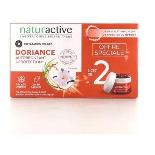 Doriance Autobronzant Tolérance & Protection Capsules 2 x 30 - image 3