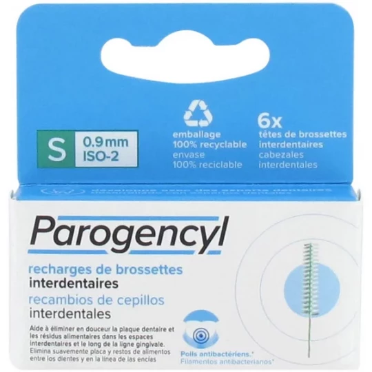Parogencyl Recharges de Brossettes x 6