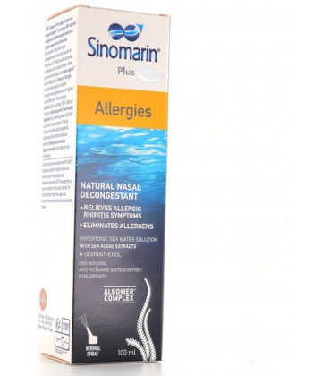 Sinomarin Plus Algae Allergie Spray Nasal 100 ml