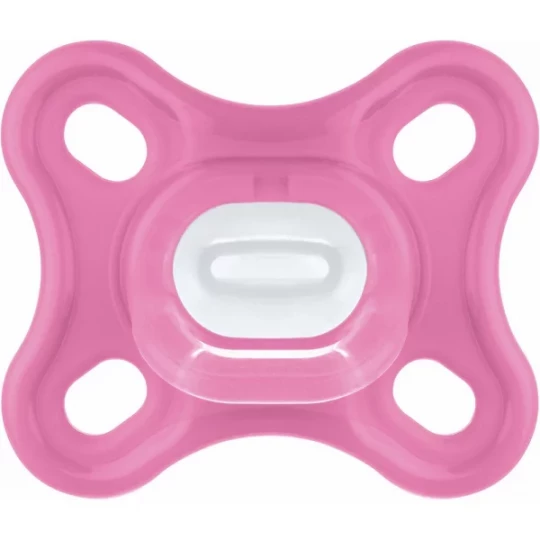MAM Comfort Sucette Silicone Rose 0 Mois et + x 2 - image 3