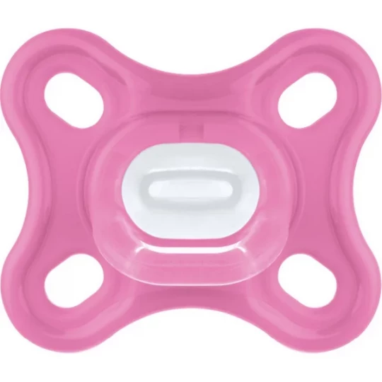 MAM Comfort Sucette Silicone Rose 0 Mois et + x 2 - image 4
