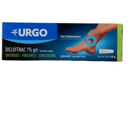 Diclofénac Urgo 1 % Gel 50 g - image 3