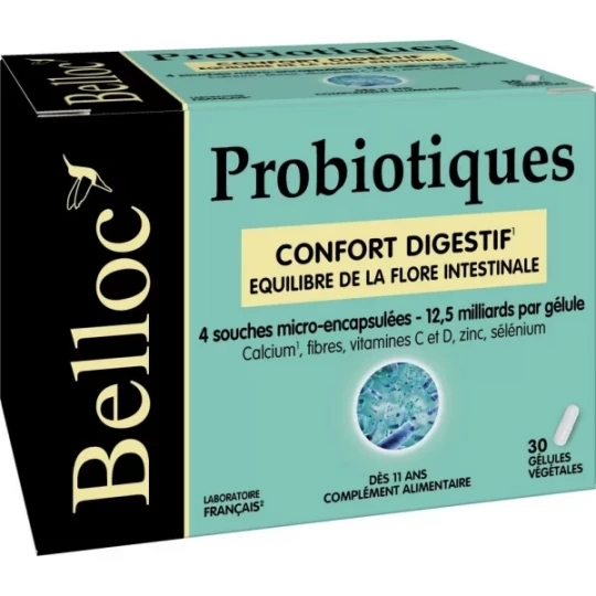 Belloc Probiotiques Gélules x 30