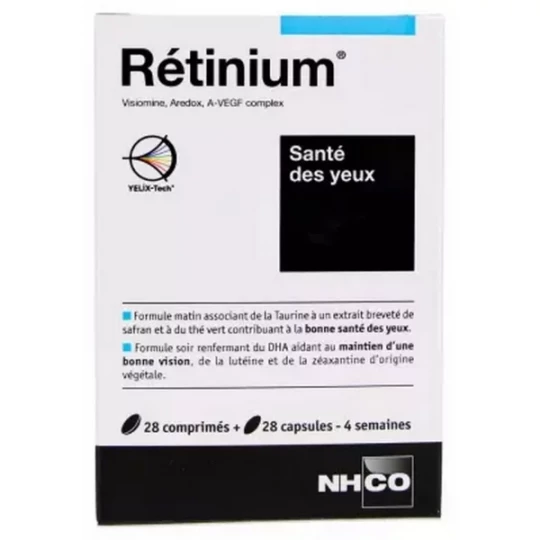 NHCO Retinium Comprimés x 28 + Capsules x 28