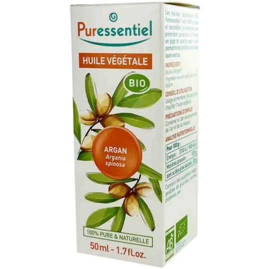 Puressentiel Huile Vegetale Bio Argan 50 ml
