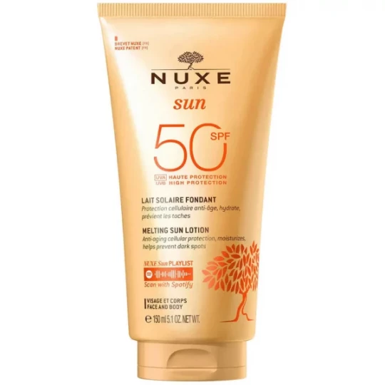 Nuxe Sun Lait Fondant Haute Protection SPF50 150 ml