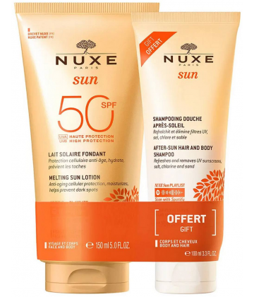 Nuxe Sun Lait Délicieux SPF50 150 ml + Shampooing 100 ml Offert - image 2