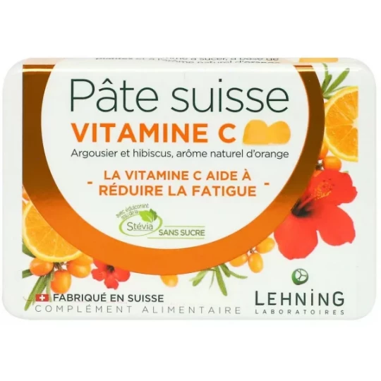 Lehning Pâte Suisse Vitamine C Gommes x 40