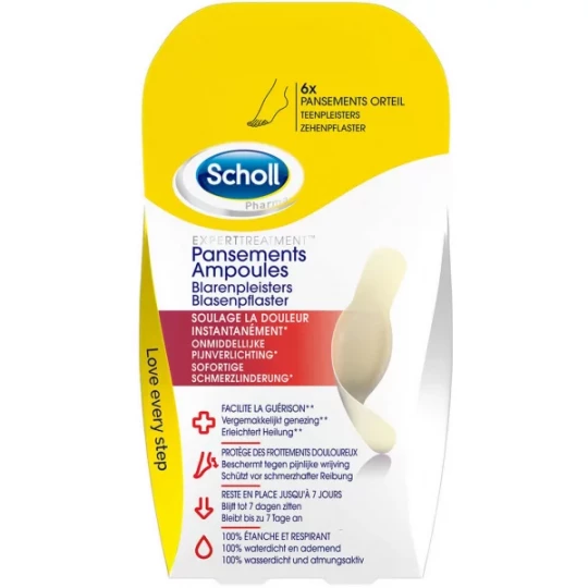Scholl Pansements Orteils x 6